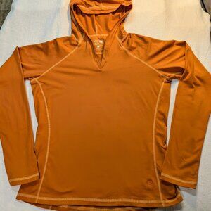 Mountian Hard wear Womans Performace Hoodie Thumbholes